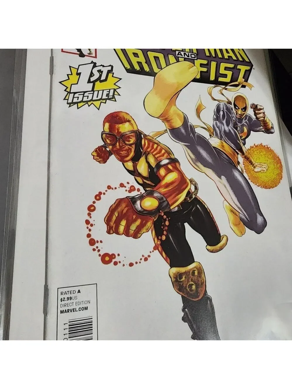 Pre Owned The All New All Different Power Man & Iron Fist Comic Book 1st Issue